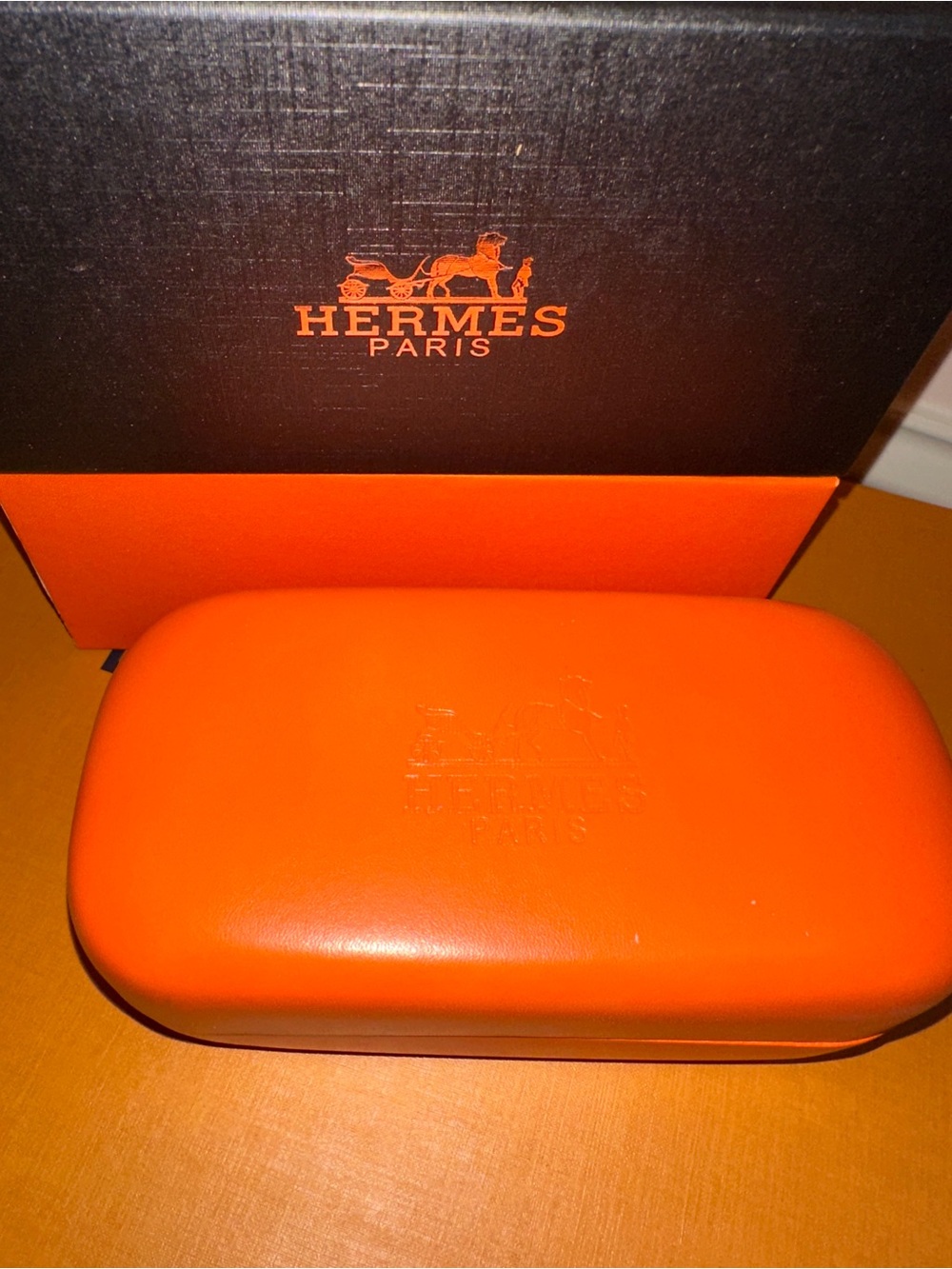 Hermès Brown Sunglasses with Gold Accents - Picture 6 of 12